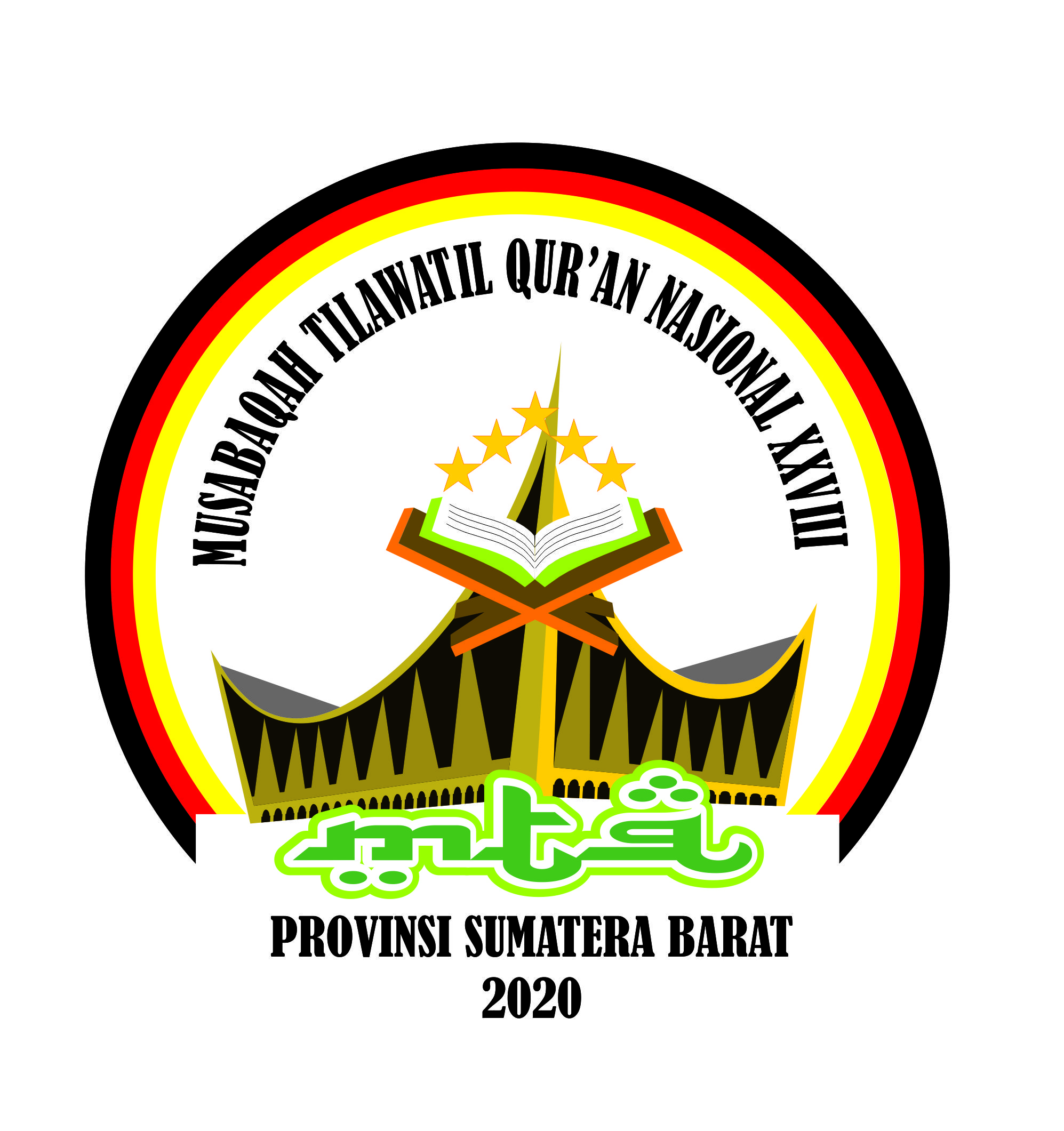 Logo MTQ Nasional XXVIII Tahun 2020 Sumatera Barat